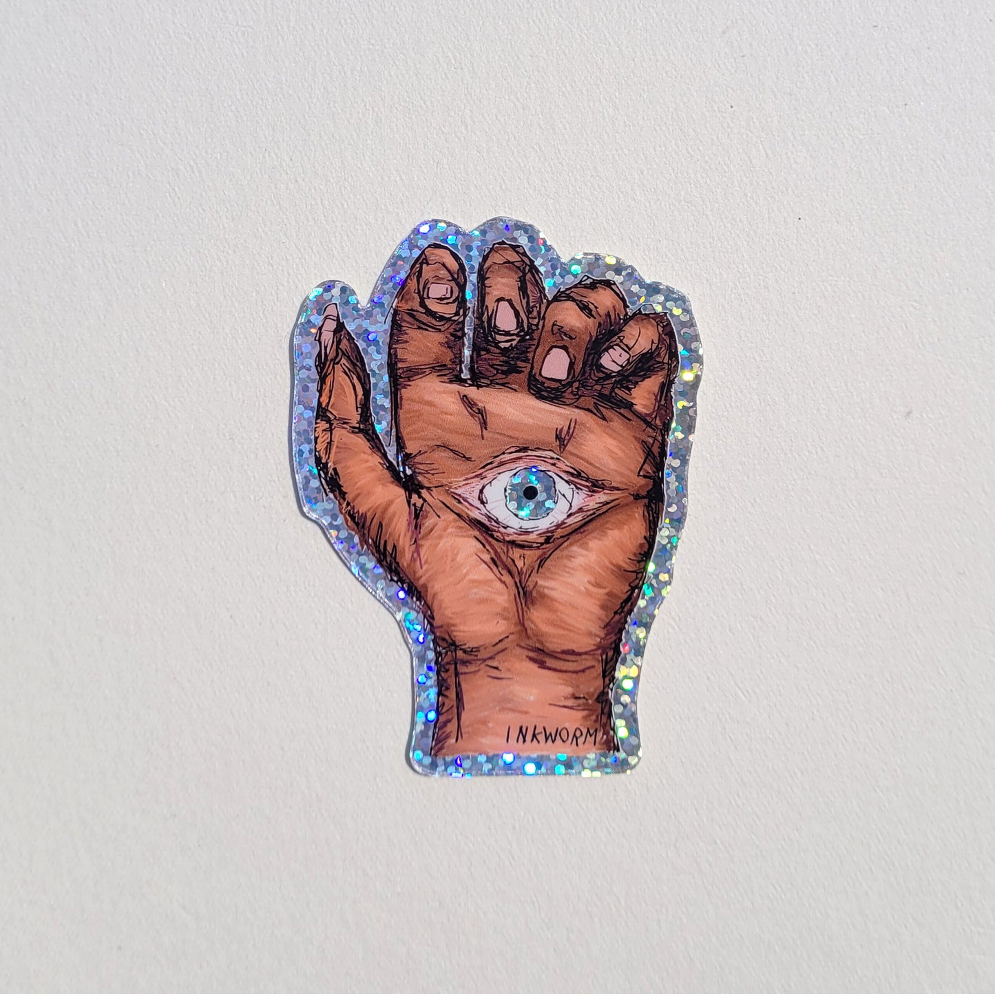 Holographic Hand Sticker